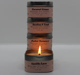 Massage Candles - set of 4 different scents (free shipping)
